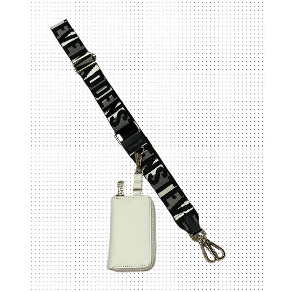 STEVE MADDEN Black Gray BEMMET Pouch WALLET Wristlet Trio CROSSBODY Bag - Picture 4 of 8